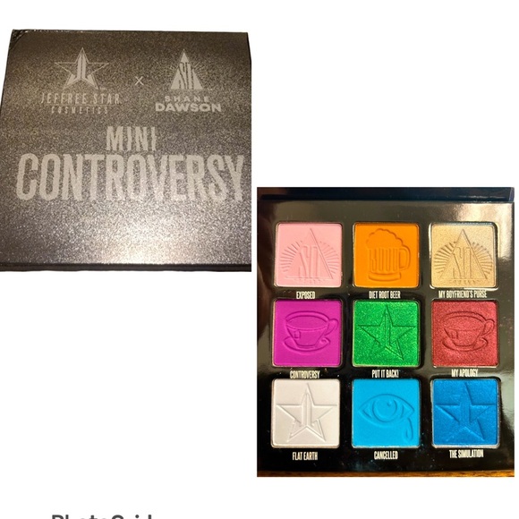 Jeffree Star x Shane Dawson Mini Controversy Eyeshadow Palette, NIB - Picture 1 of 4